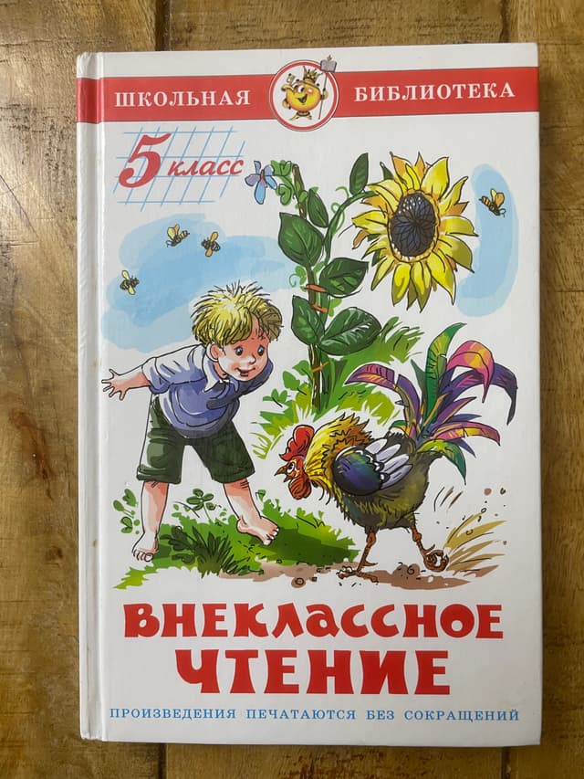 Внеклассное чтение (для 5-го класса)