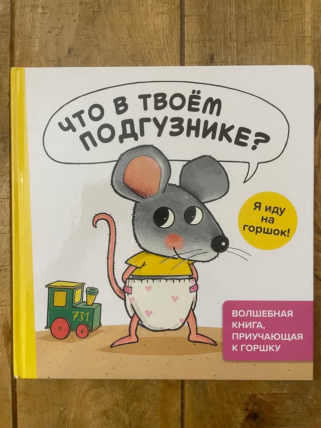 Что в твоём подгузнике? Я иду на горшок!
